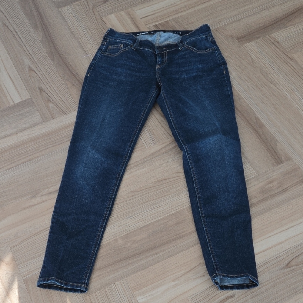 Old Navy Dark Blue Women's Skinny Jeans 2